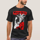 Blackcraft Baphomet Wiccan Do It Satanic Feminist  Tシャツ (正面)