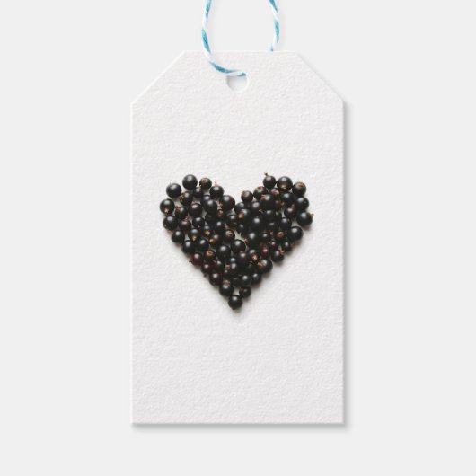 Blackcurrant heart ギフトタグ (正面)