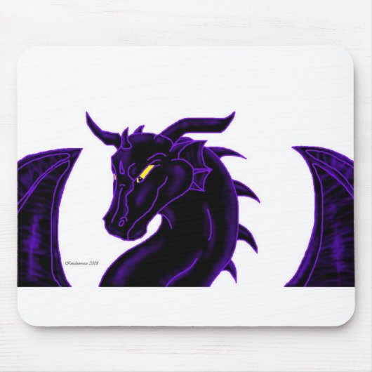 BlackDragon mousepad マウスパッド (正面)