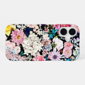 BlackFlower Abundance  iPhone 16ケース (裏面横)