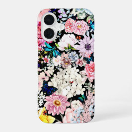 BlackFlower Abundance  iPhone 16ケース