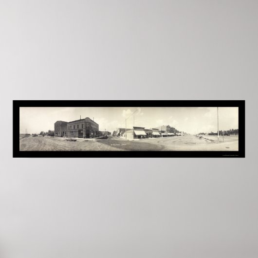 Blackfoot, ID写真1909 ポスター (正面)