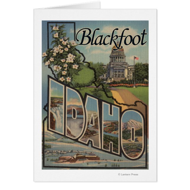 Blackfoot, Idaho – 大文字場面 (正面)