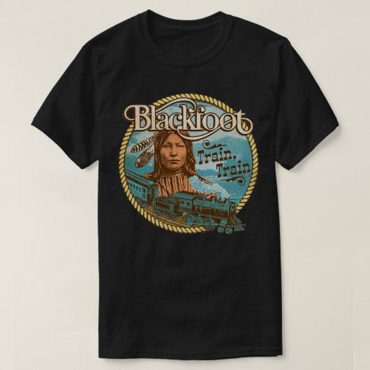 Blackfoot Train Train 1 Tシャツ (デザイン正面)