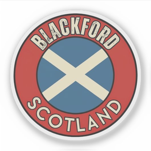 Blackford, Scotland シール (正面)