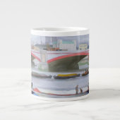 Blackfriars 2005年の忙しい場面 ジャンボコーヒーマグカップ (正面)