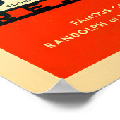 Blackhawk jazz poster - Chicago - 1930s 2 ポスター (角)