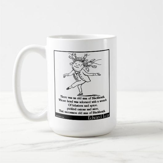Blackheathの老人がありました コーヒーマグカップ (左)