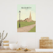 Blackheath London Travel Poster ポスター (キッチン)