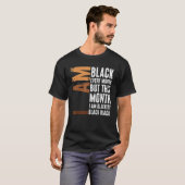 Blackity Black Every Month Black History BHM Afric Tシャツ (正面フル)