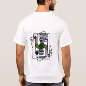 Blackjacks女性 Tシャツ (裏面)