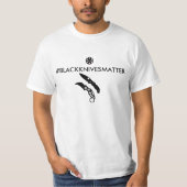#BLACKKNIVESMATTER Tシャツ (正面)