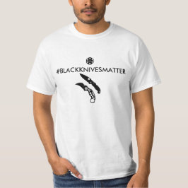 #BLACKKNIVESMATTER Tシャツ