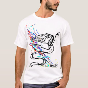 Blacklightかほどかれるネオンのしぶきカセット(リーバイズG.) Tシャツ