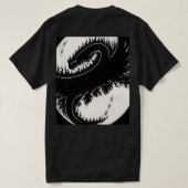 Blacklotus/muurlotus records 瞑想Tシャツ 1 Tシャツ (デザイン裏面)