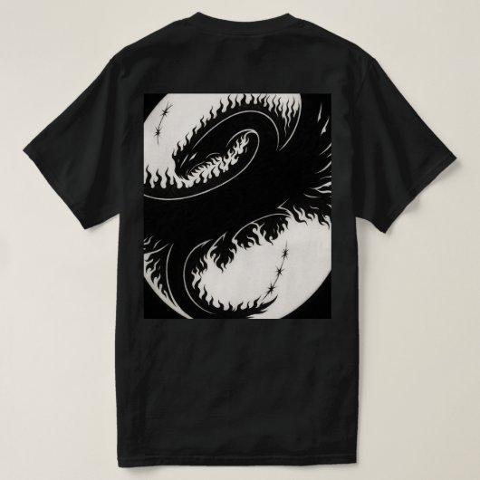 Blacklotus/muurlotus records 瞑想Tシャツ 1 Tシャツ (デザイン裏面)
