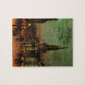 Blackmanの通り、ジョンAtkinson Grimshaw著ロンドン ジグソーパズル (横)