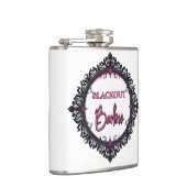 Blackout Barbie Flask | Dark Glam Party Gift フラスク (右)
