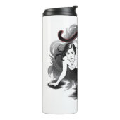 Blackpanther with women  タンブラー (回転左)