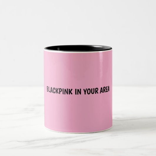 BlackPink スペシャルマグ ツートーンマグカップ (中央)