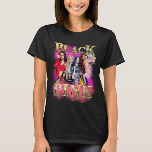BlackPink b00tleg style T-Shirt Tシャツ (正面)