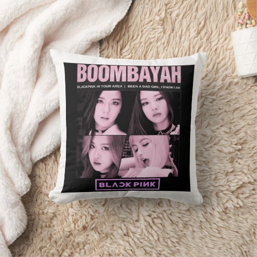 BlackPink BoomBayah クッション (ブランケット)