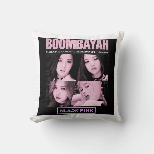 BlackPink BoomBayah クッション (正面)