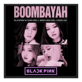 BlackPink BoomBayah ポスター