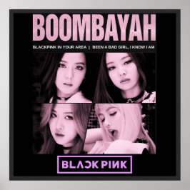BlackPink BoomBayah ポスター