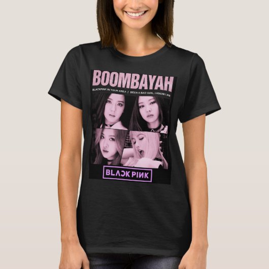 BlackPink BoomBayah Tシャツ (正面)
