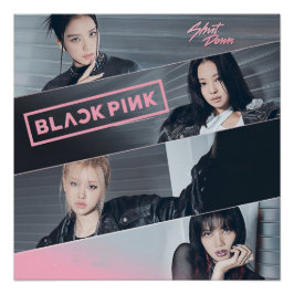 BlackPink Shut Down ポスター