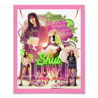 BLACKPINK ''Shut Down'' poster フォトプリント