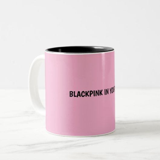 BlackPink special mug  ツートーンマグカップ (正面左)