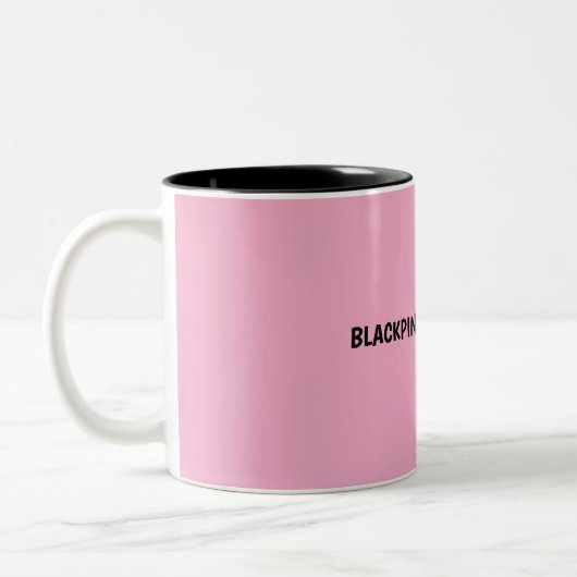 BlackPink special mug  ツートーンマグカップ (左)