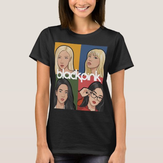 BlackPink: The best album T-Shirt Tシャツ (正面)
