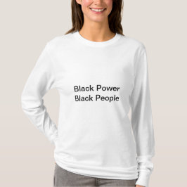 BlackPowerブラックピープルTシャツ Tシャツ