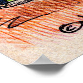 @BlackpuddleRock's irkafirkaプリント ポスター (角)