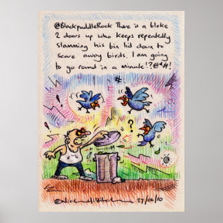 @BlackpuddleRock's irkafirkaプリント ポスター