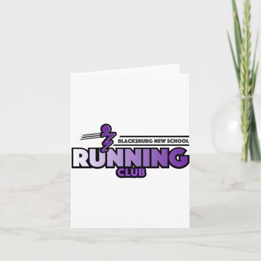 Blacksburg New School Running Club  カード (正面)