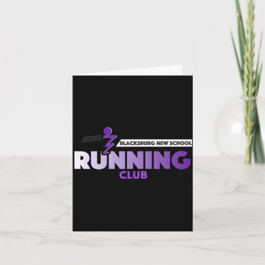 Blacksburg New School Running Club  カード (正面)
