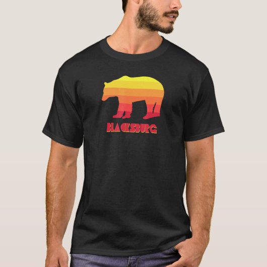 Blacksburg Virginia Bear Tシャツ (正面)