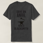 BLACKSMITHアンビルT 3 Tシャツ (デザイン正面)