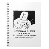 Blacksmithノートブック ノートブック (正面)