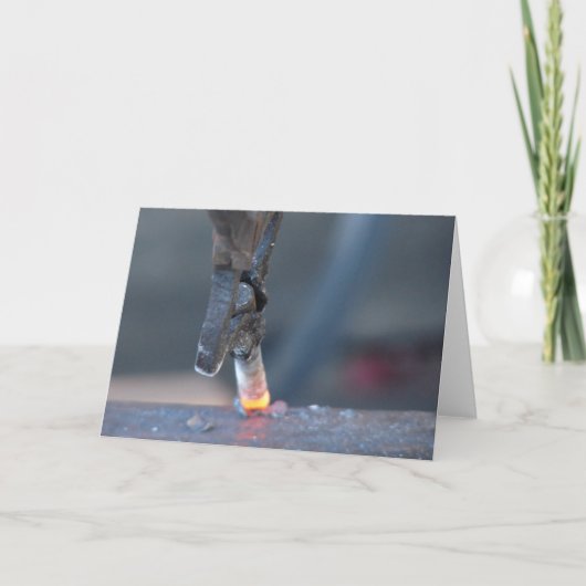 Blacksmith at Work カード (正面)