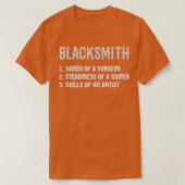 BLACKSMITH Blacksmith定義T Tシャツ (デザイン正面)