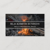 Blacksmith Forgeフォト名刺 名刺 (正面)