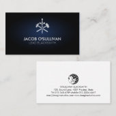 Blacksmith Iron Works Metal 名刺 (正面/裏面)