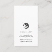 Blacksmith Iron Works Metal  名刺 (裏面)