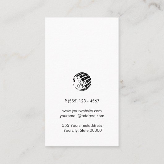 Blacksmith Iron Works Metal  名刺 (裏面)