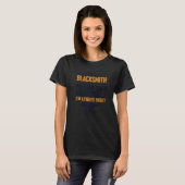 Blacksmith Let's Assume I'm Right Forming Anvil Bl Tシャツ (正面フル)